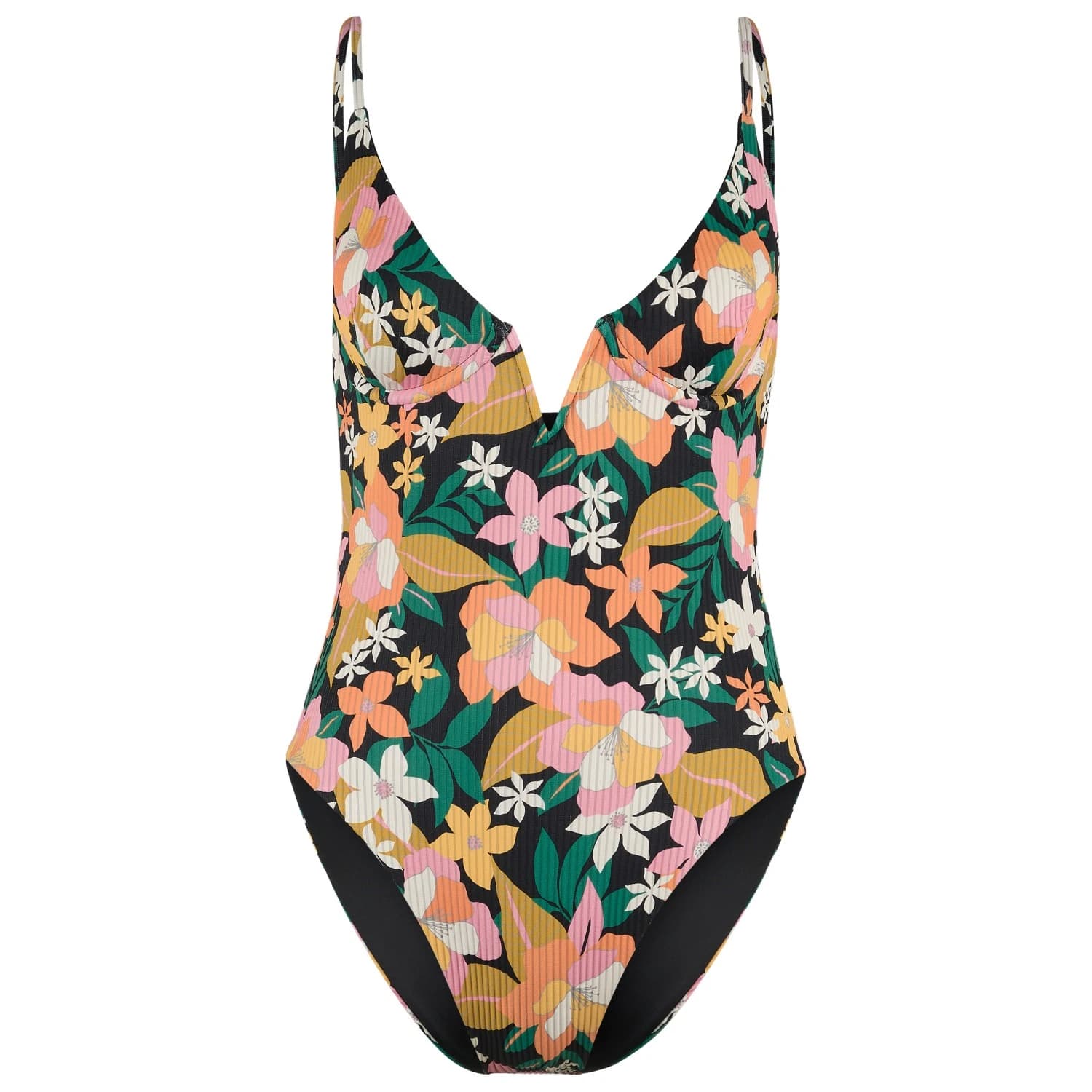 Дамски бански костюм Volcom Women's Had Me At Aloha 1 Piece Swimsuit - Multi