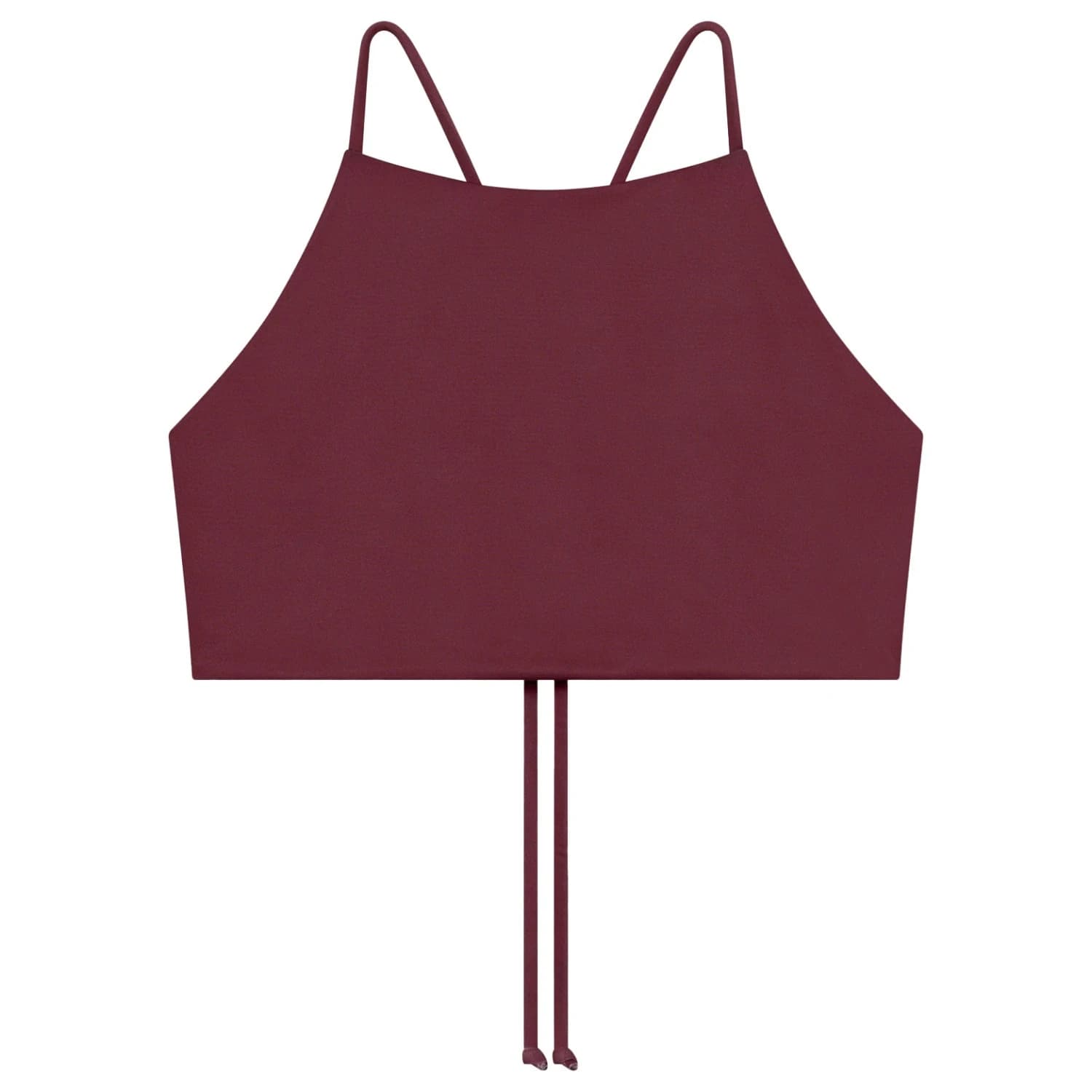 Дамско бикини горнище DEDICATED Women's Bikini Top Orust Bikini top - Burgundy