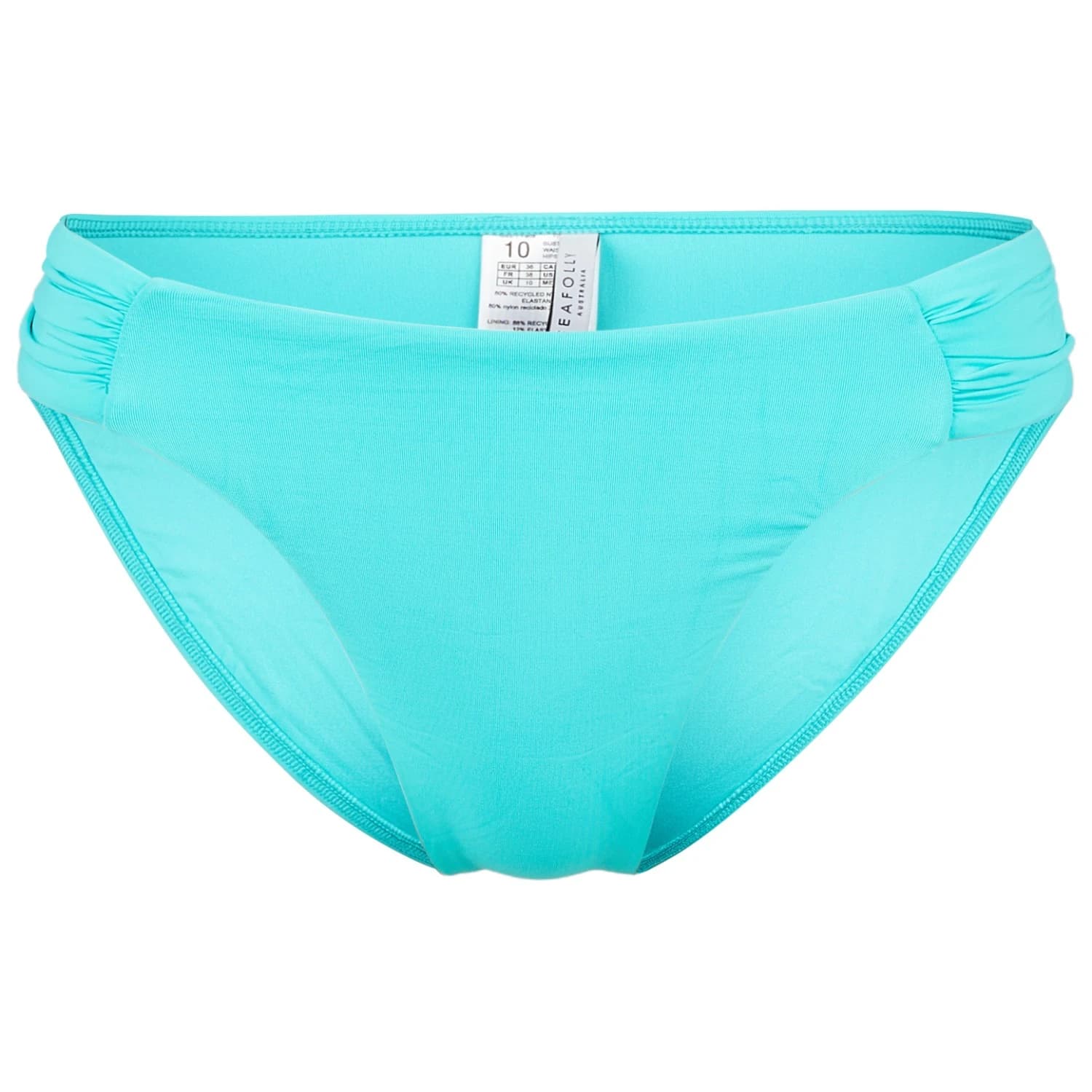 Дамско бикини долнище Seafolly Seafolly Collective High Leg Ruched Side Pant Bikini bottom - AquaticBlu