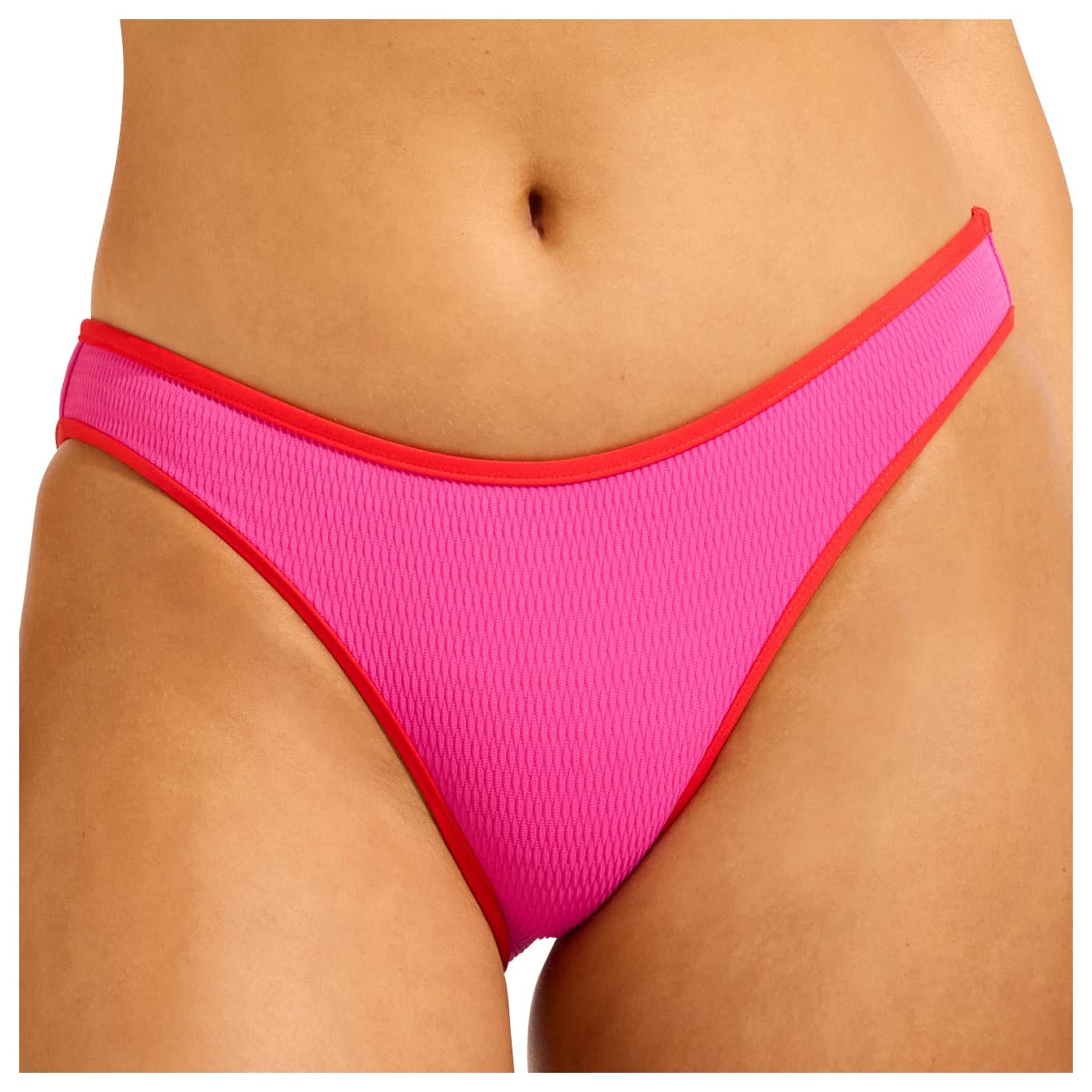 Бикини долнище Seafolly Women's Beach Bound Hipster Pant Bikini bottom - Hot Pink / Flame