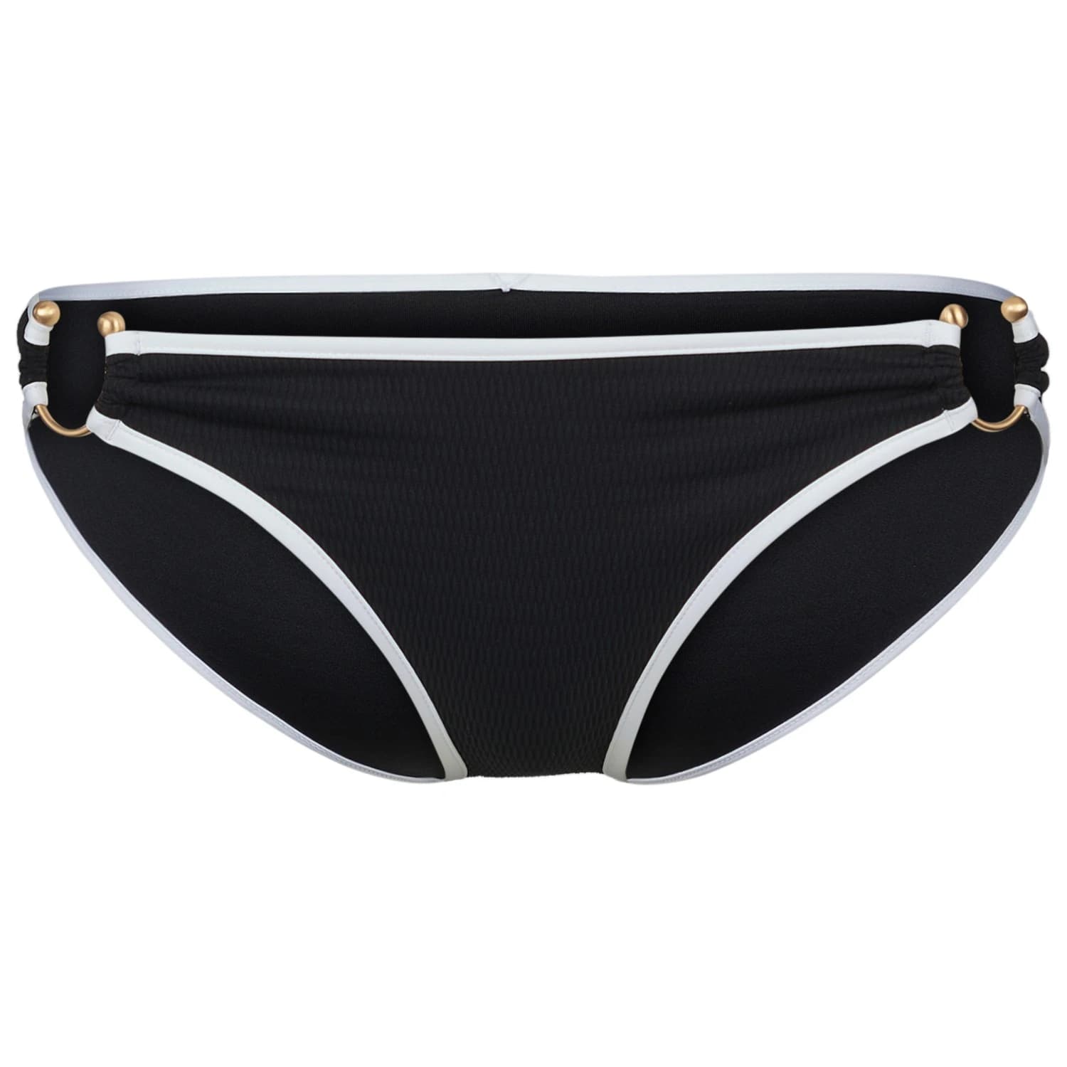 Дамско бикини долнище Seafolly Women's Beach Bound Ring Side Hipster Pant Bikini bottom - Black