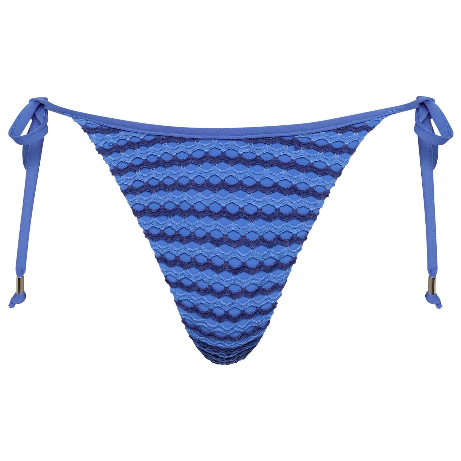 Дамско бикини долнище Seafolly Women's Mesh Effect Tie Side Rio Pant Bikini bottom - Sapphire
