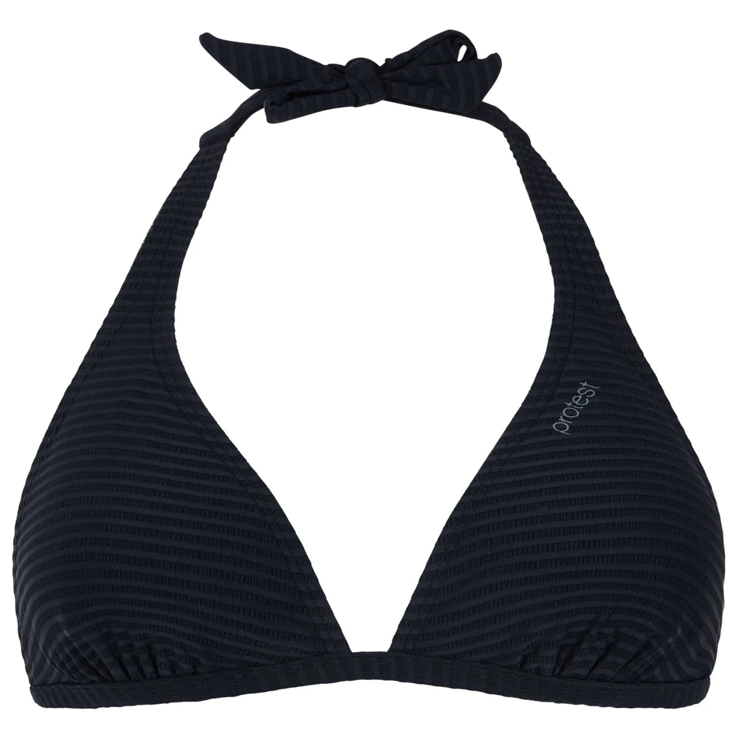 Дамско бикини горнище Protest Women's MIXCaviar Halter Bikini Top B&C-Cup Bikini top - True Black