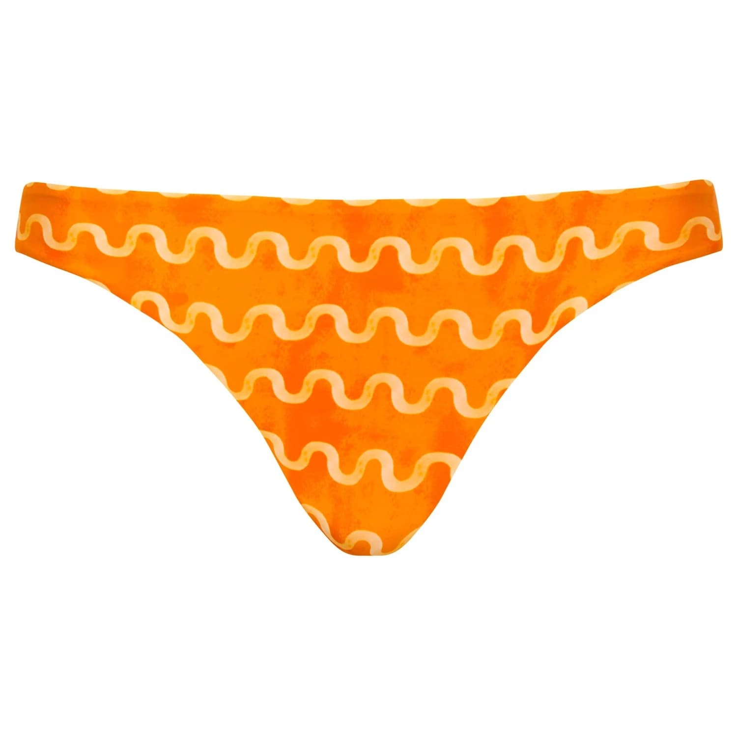 Дамско бикини долнище Seafolly Women's Soundwave Hipster Tie Side Bikini bottom - Turmeric