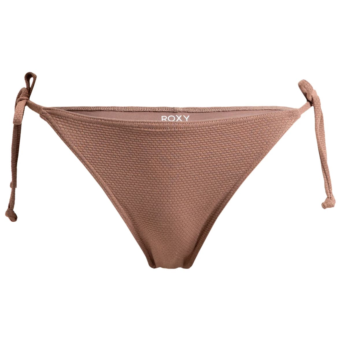 Дамско бикини долнище Roxy Women's Lasca Ties Cheeky Bikini bottom - Deep Taupe