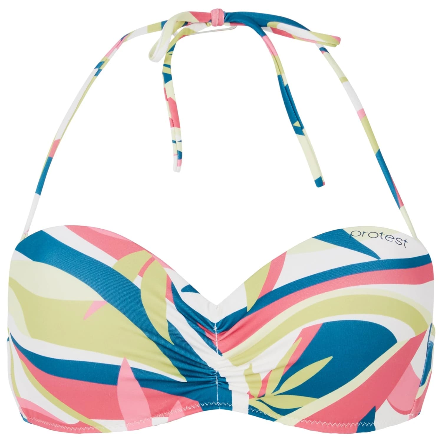 Дамско бикини горнище Protest Women's MIXLeslie 25 Bikini top - Guava Pink