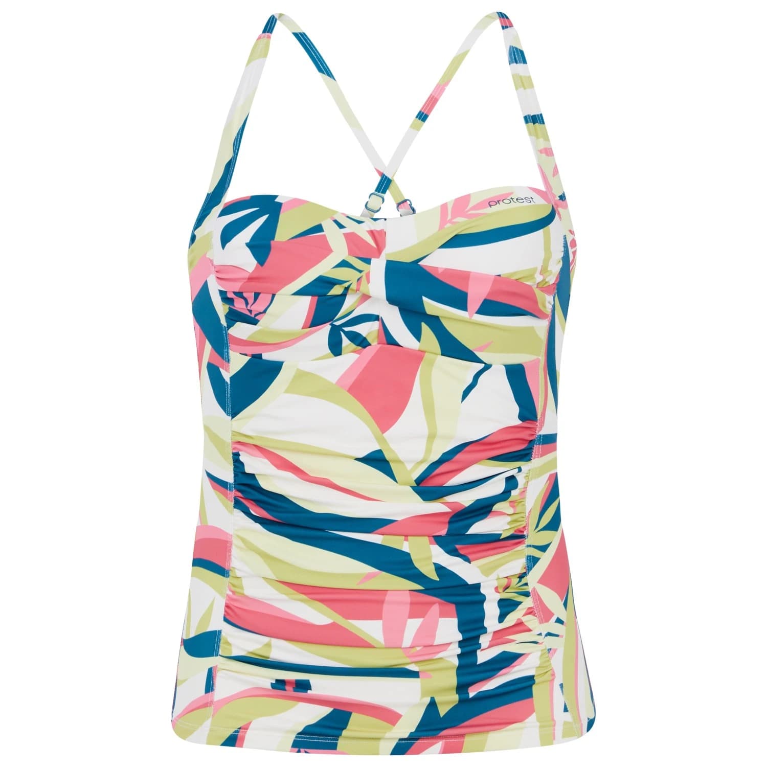 Дамски танкиен (бански) Protest Women's MIXLusci Tankini Top - Guava Pink