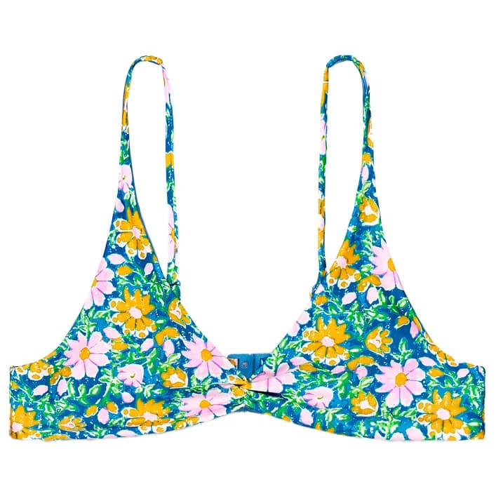 Дамско бикини горнище Picture Women's Kalta Print Top Bikini top - Myosotis Print