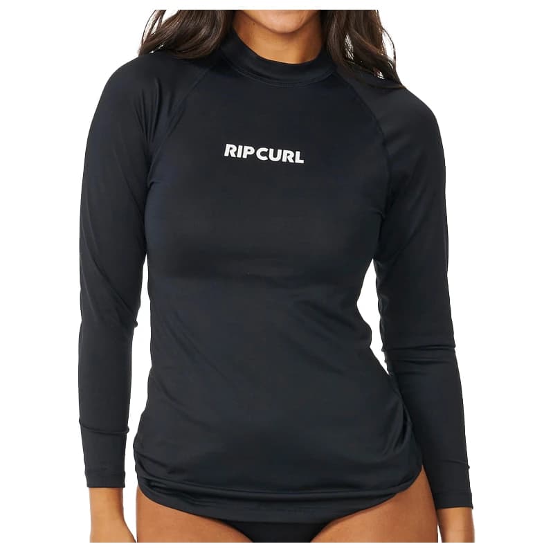 Дамска плажна тениска от ликра Rip Curl Women's Classic Surf L/S UPF Rashguard Lycra - Black