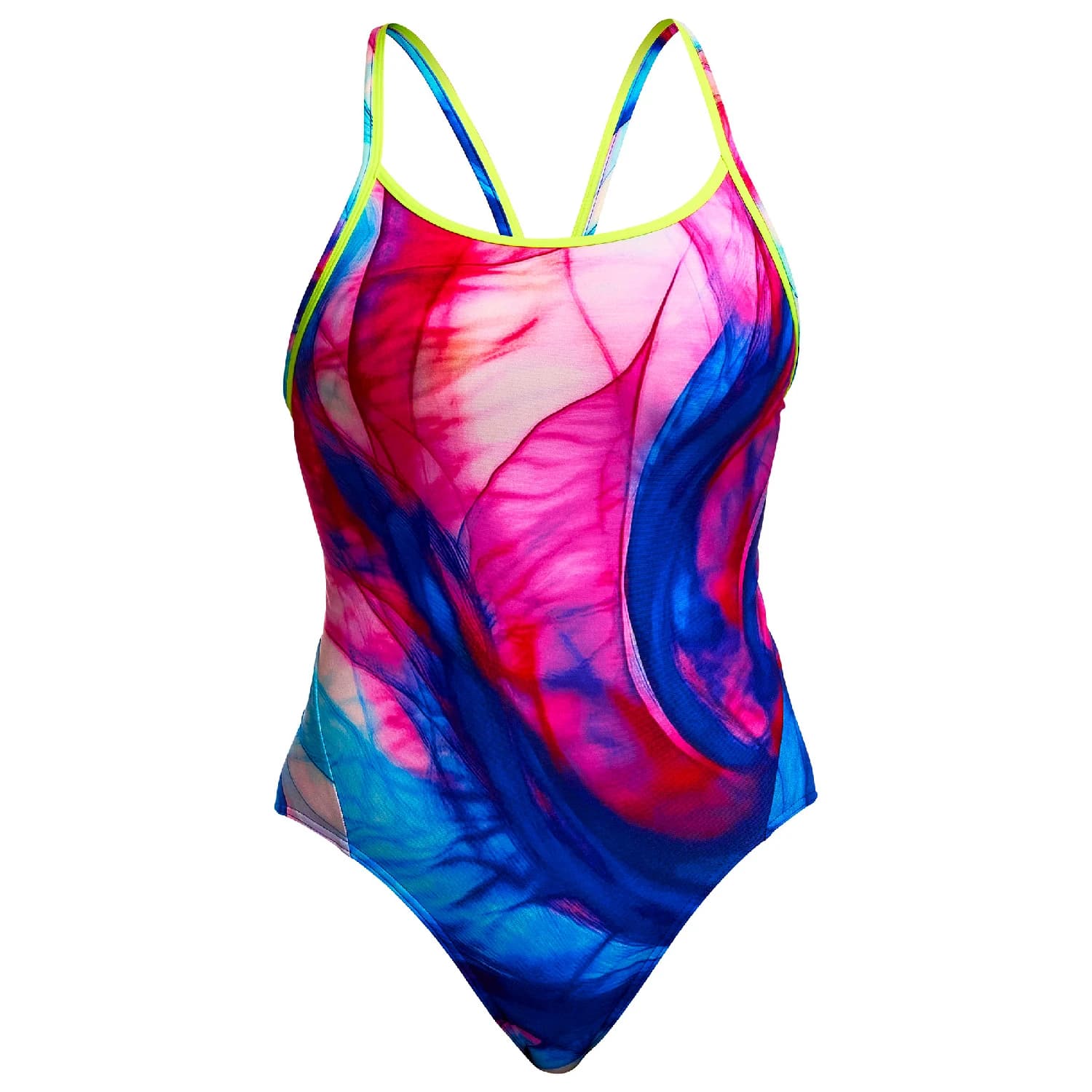 Дамски бански костюм Funkita Women's Diamond Back One Piece Swimsuit - Muscle Mad