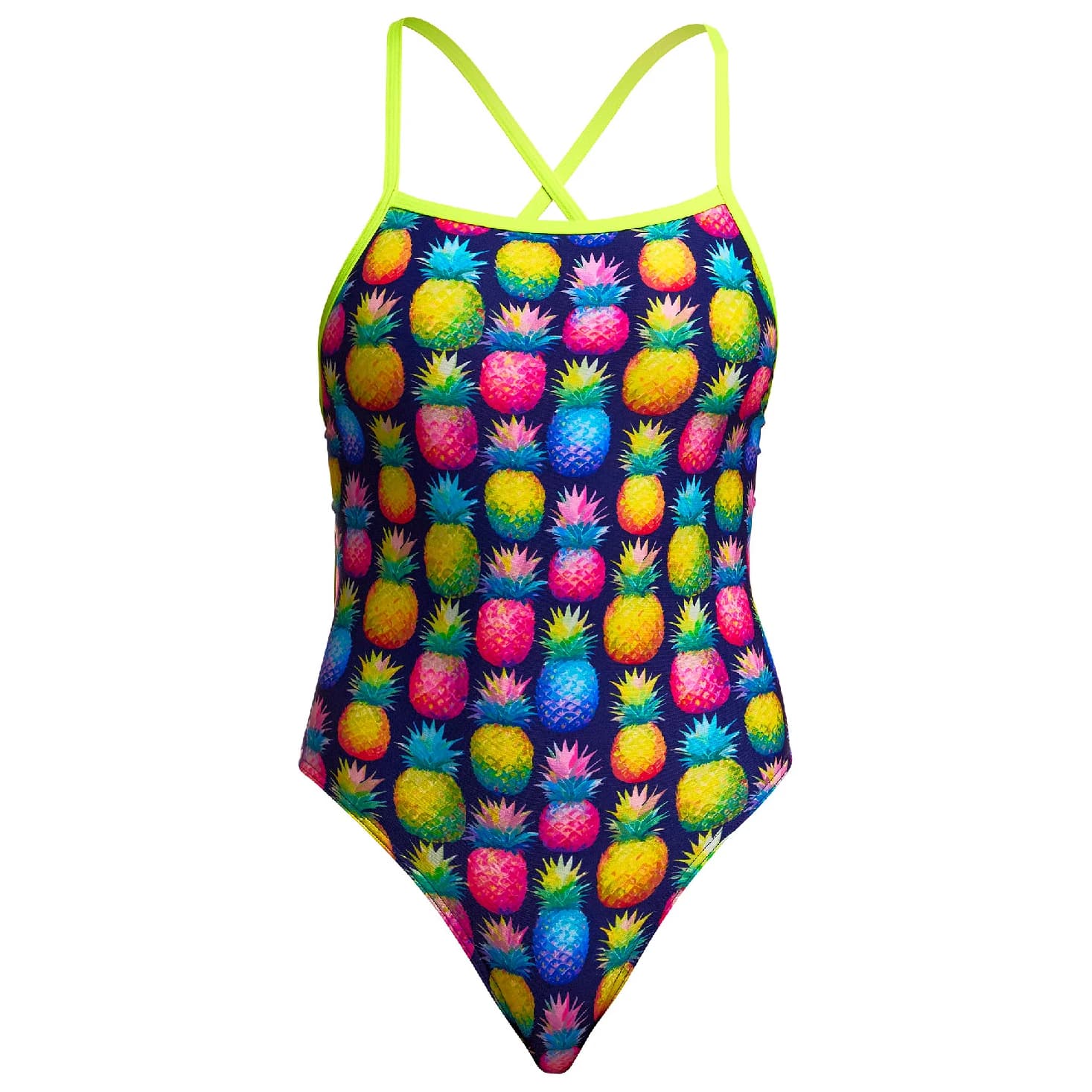 Дамски бански костюм Funkita Women's Tie Me Tight One Piece Swimsuit - Pine Gap