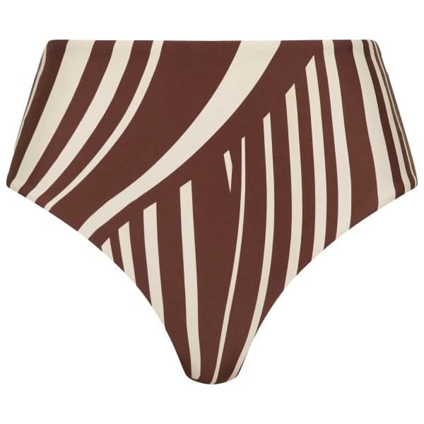 Дамско бикини долнище Seafolly Women's Coastline High Waisted Pant Bikini bottom - Cocoa