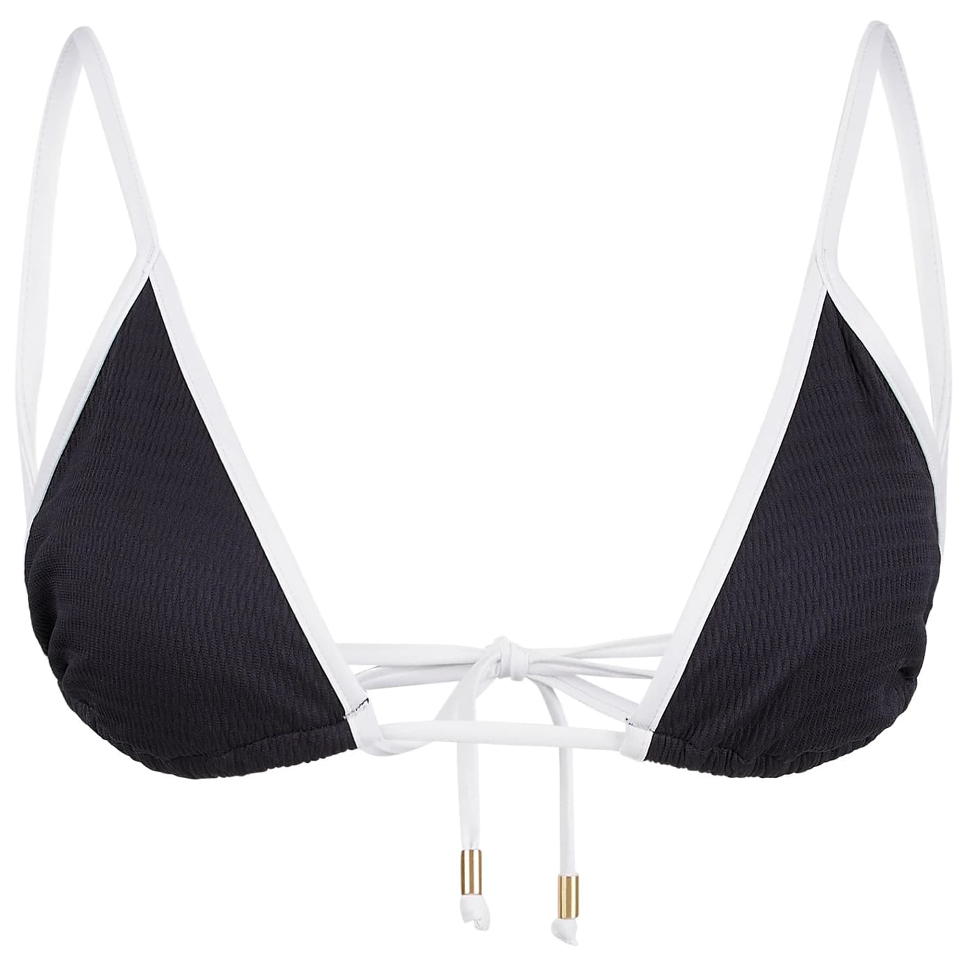 Дамско бикини горнище Seafolly Women's Beach Bound Slide Tri Bikini top - Black
