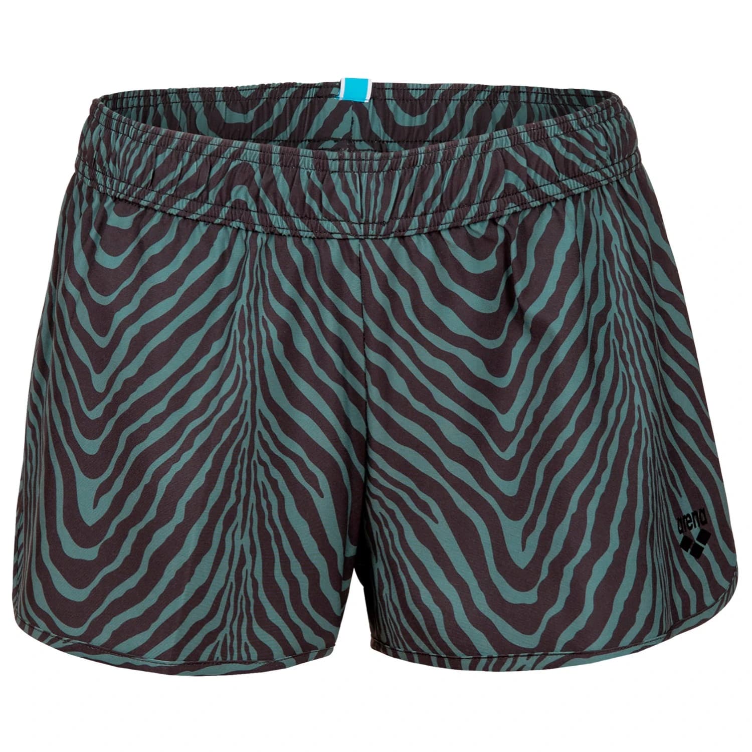 Дамски бански слипове Arena Women's Water Prints Beach Short Swim brief - Zebra