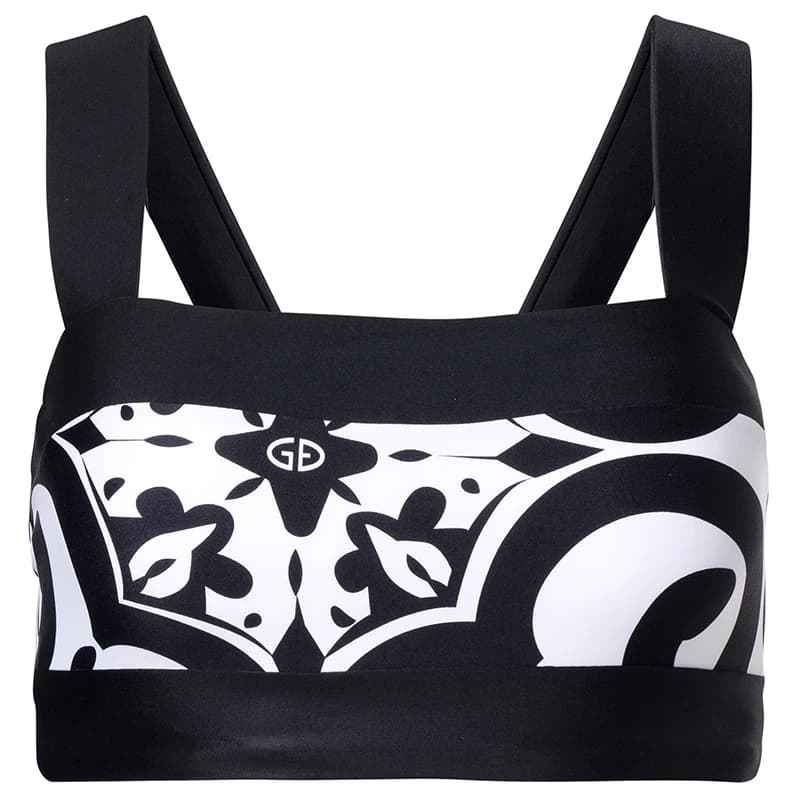 Дамско бикини горнище Goldbergh Women's Cassandra Bikini top - Black / White