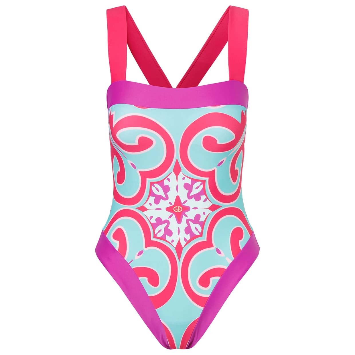 Дамски бански костюм Goldbergh Women's Costella Bathing Suit Swimsuit - Turchese