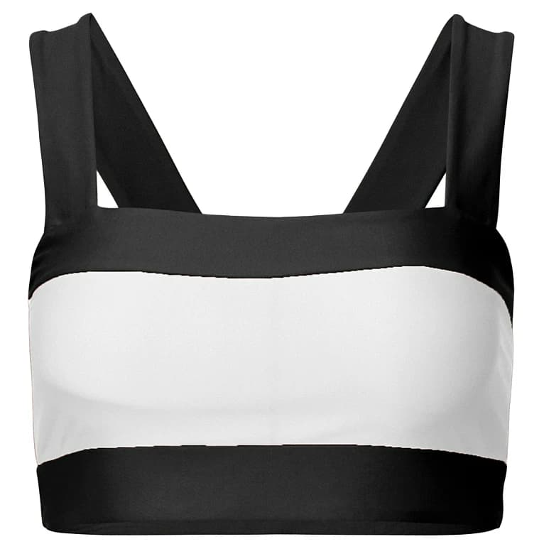 Дамско бикини горнище Goldbergh Women's Plonge Bikini top - White / Black