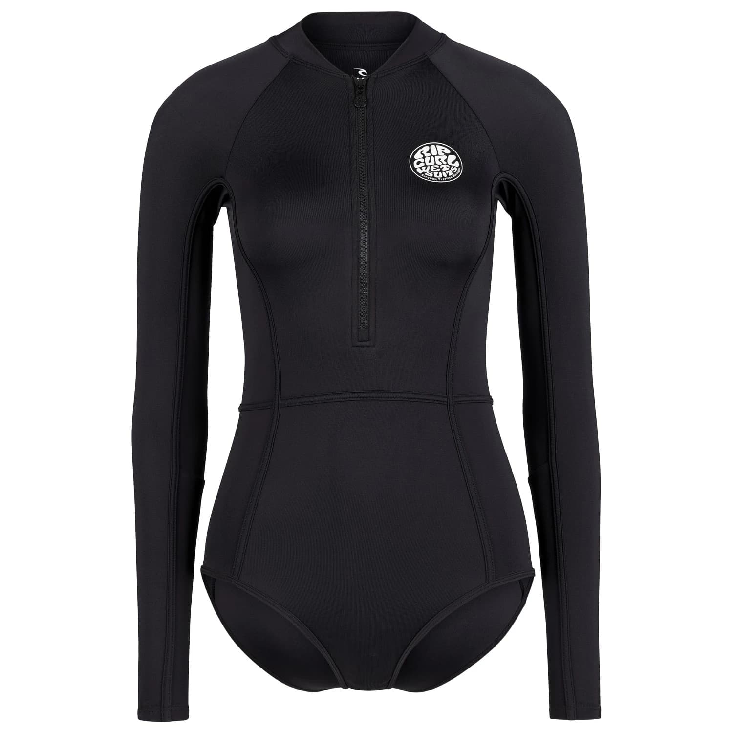 Дамски цял бански от ликра (UV защита) Rip curl Women's Classic L/S Surf Suit Lycra - Black