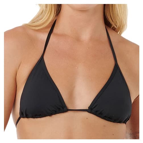 Дамско бикини горнище Rip Curl Women's Classic Surf Sliding Tri Bikini top - Black