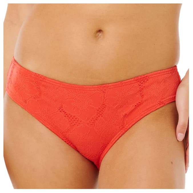Дамско бикини долнище Rip Curl Women's Oasis Full Pant Bikini bottom - Red