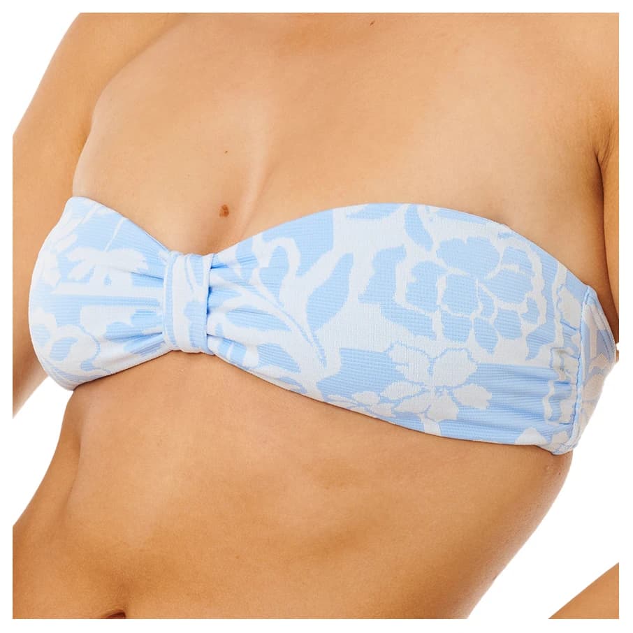 Дамско бикини горнище Rip Curl Women's Pacific Coast Bandeau Bikini top - Sky Blue