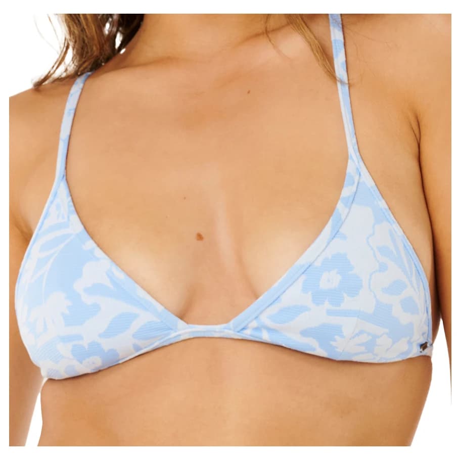 Дамско бикини горнище Rip Curl Women's Pacific Coast Fixed Tri Bikini top - Sky Blue