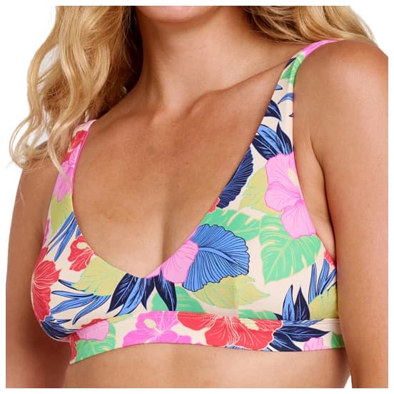 Дамско бикини горнище Rip Curl Women's Party Wave Halter Bikini top - Multico