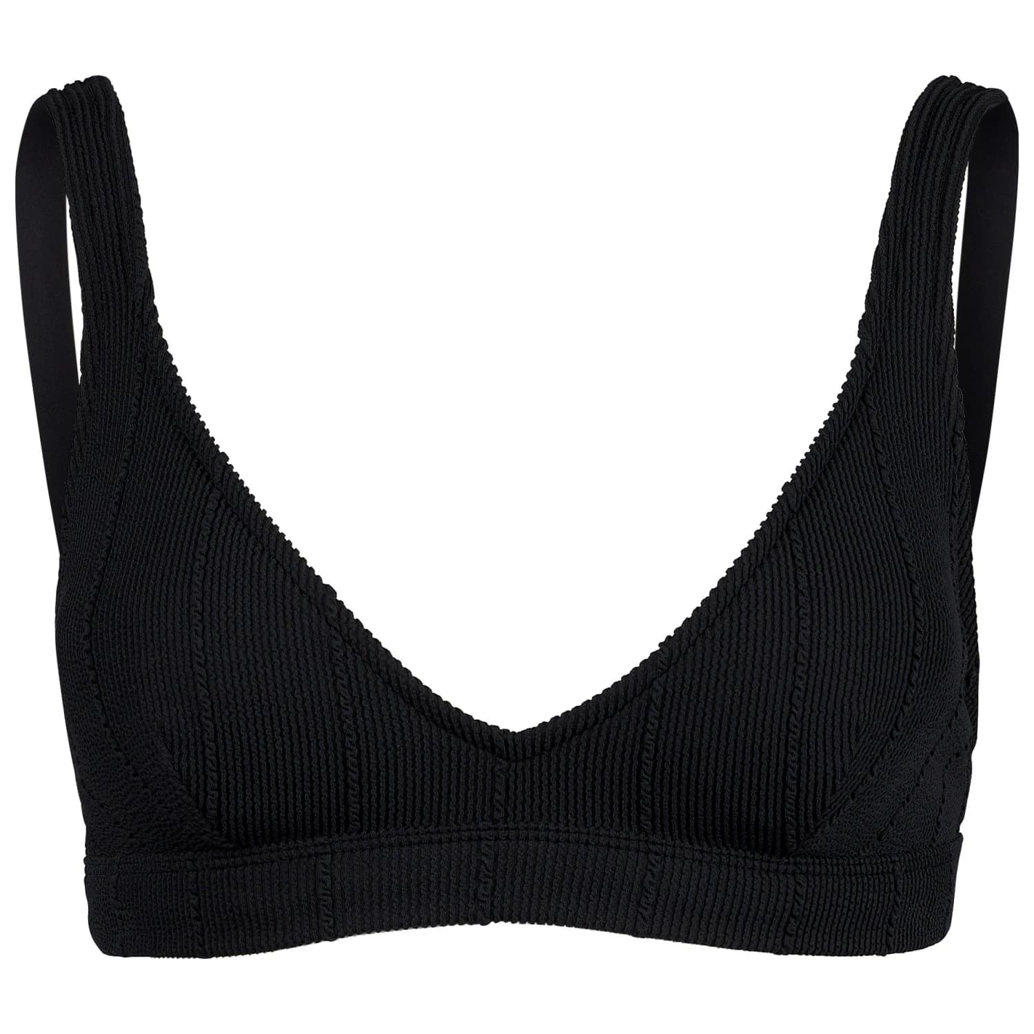 Дамско бикини горнище Rip Curl Women's Vibe Surf Multi Fit V Neck Bikini top - Black