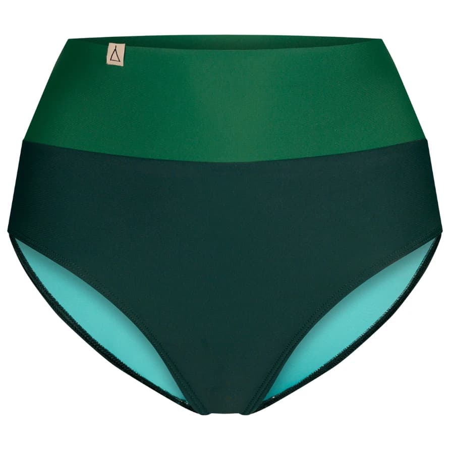 Дамско бикини долнище INASKA Women's Bottom Feel Bikini bottom - Dark Green / Moss Green