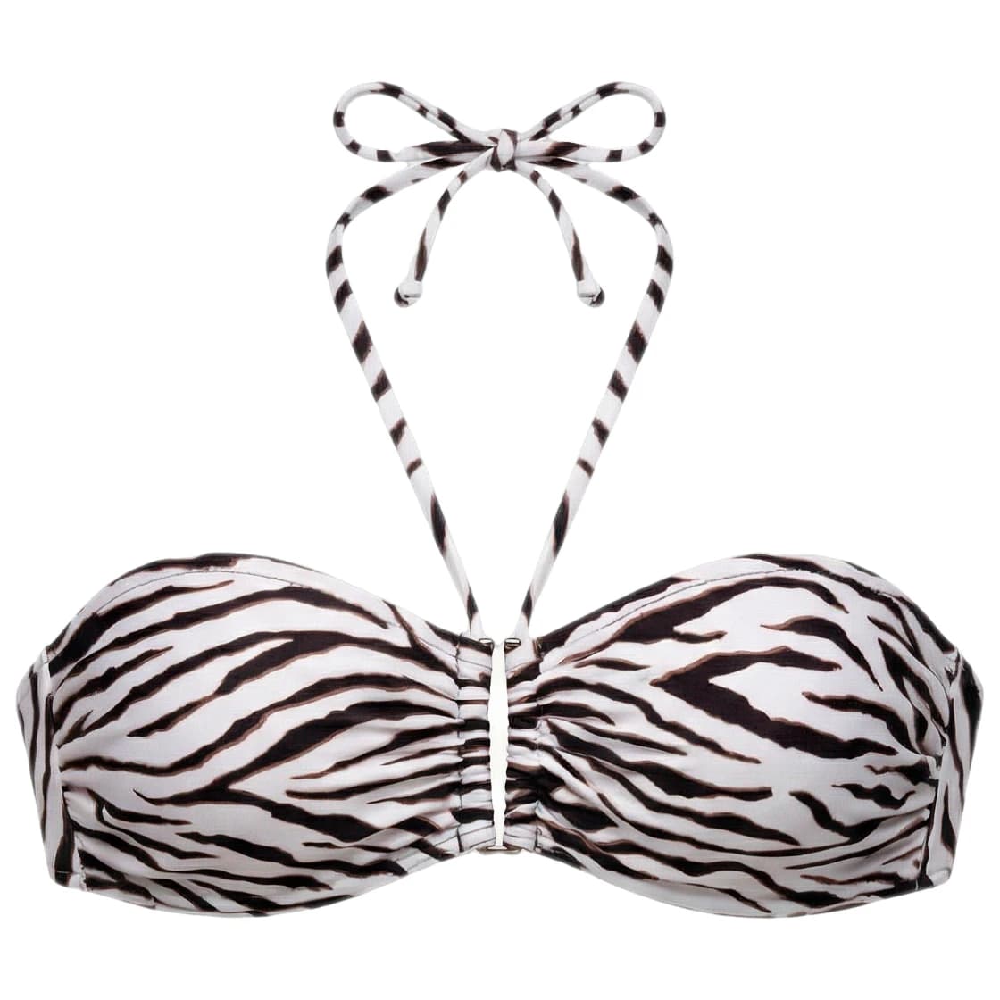 Дамско бикини горнище Banana Moon Women's Fadio C Wildjungle Bikini top - Noir