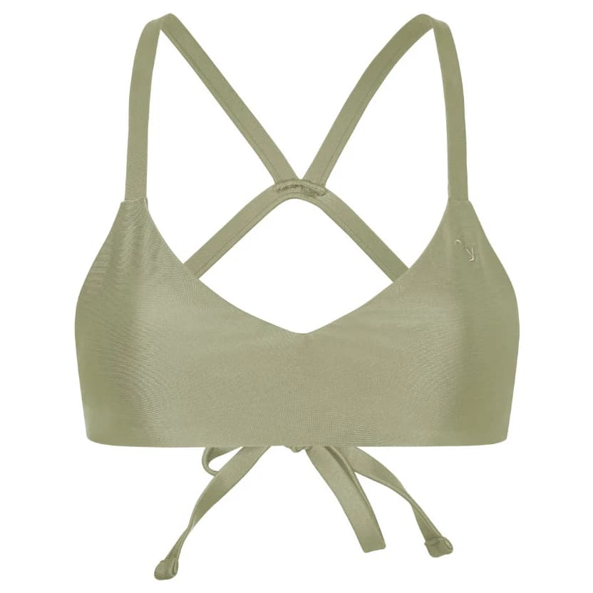 Дамско бикини горнище Oy Women's Surf Bikini Oberteil Dace Bikini top - Salbeigrün