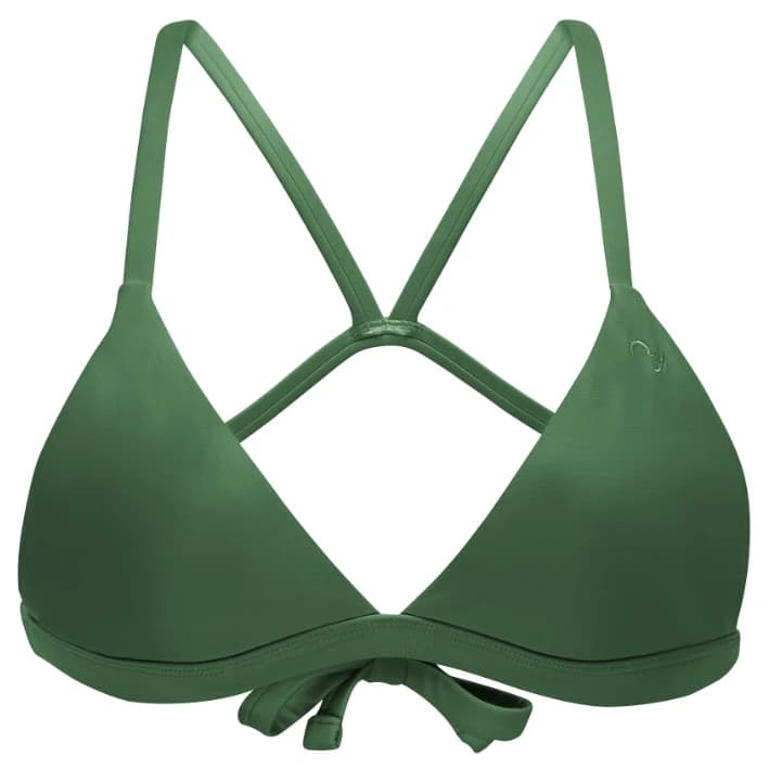 Дамско бикини горнище Oy Women's Surf Bikini Oberteil Esox Bikini top - Dunkelgrün