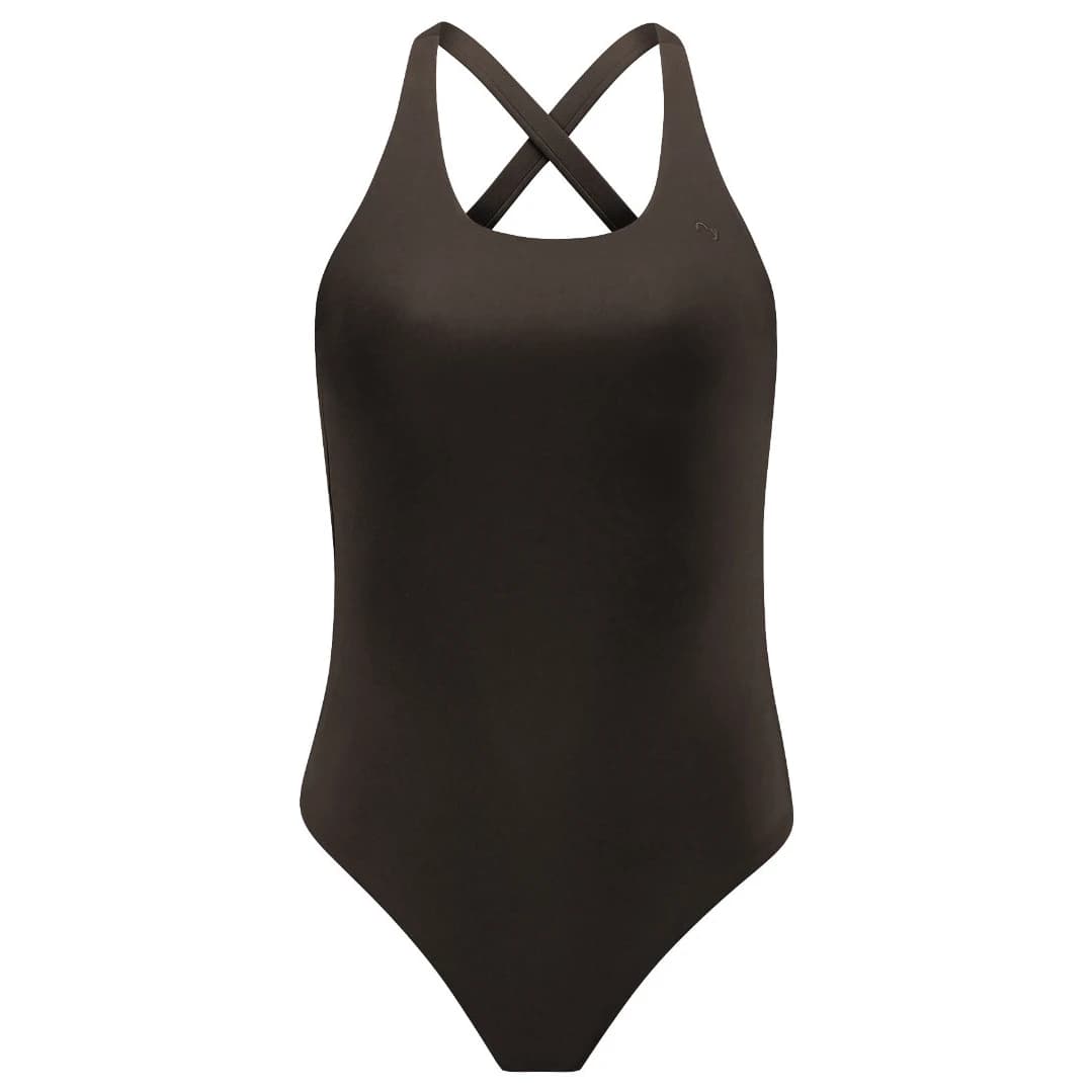 Дамски бански костюм Oy Women's Surf Badeanzug Kelt Swimsuit - Dunkelbraun