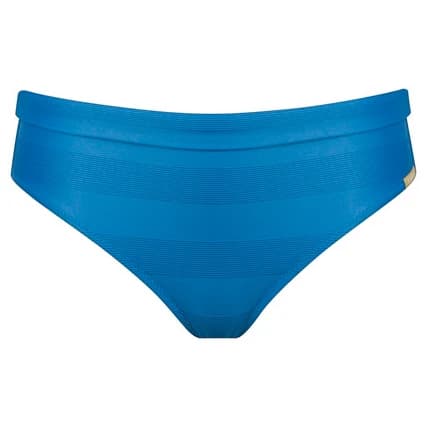 Дамско бикини долнище Lidea Women's Linear Code Bikini Bottoms - Wave Blue
