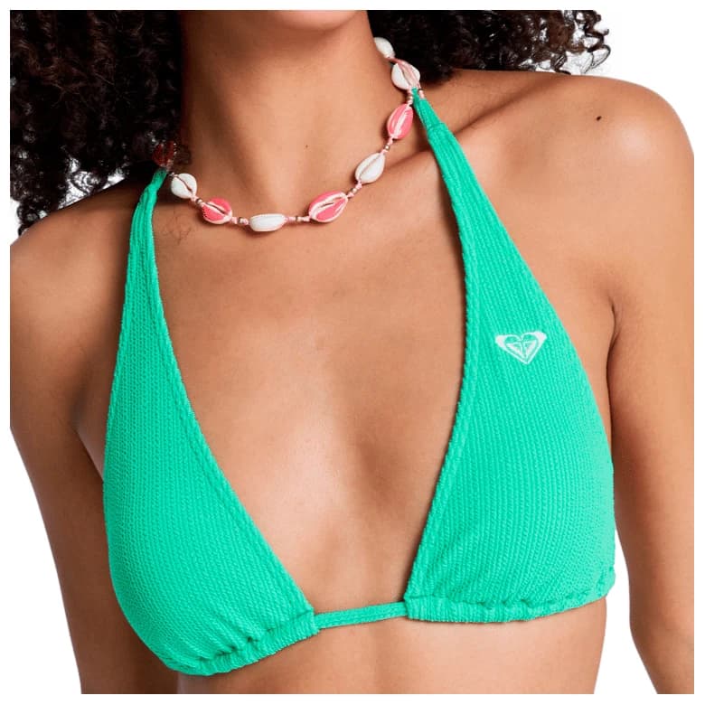 Дамско бикини горнище Roxy Women's Roxy Sunshine Tiki Tri Elongat Bikini top - Katydid