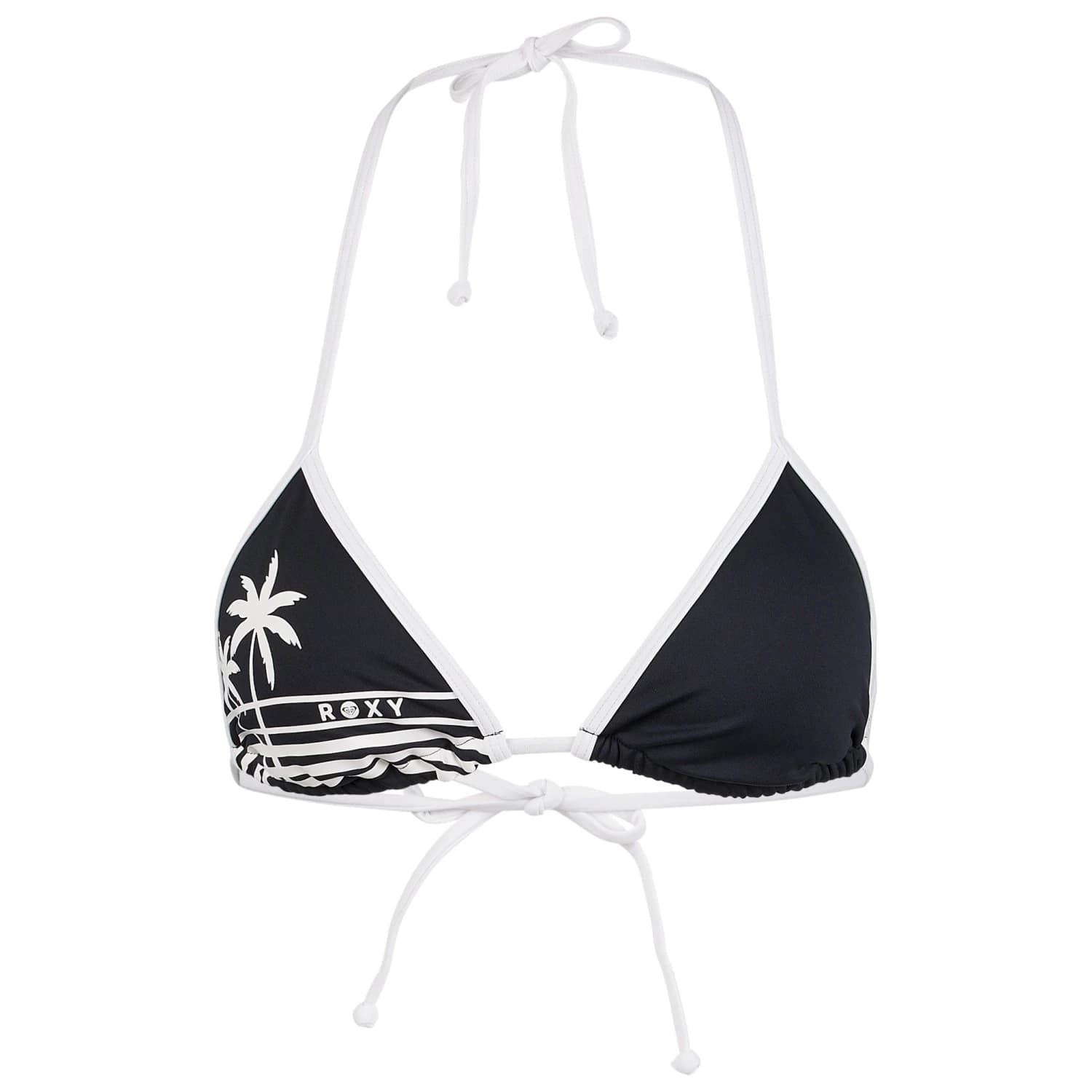 Дамско бикини горнище Roxy Women's The Retro Essentials Tiki Tri Bikini top - Anthracite