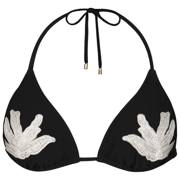 Дамско бикини горнище Barts Women's Zimbra Triangle Bikini top - Black