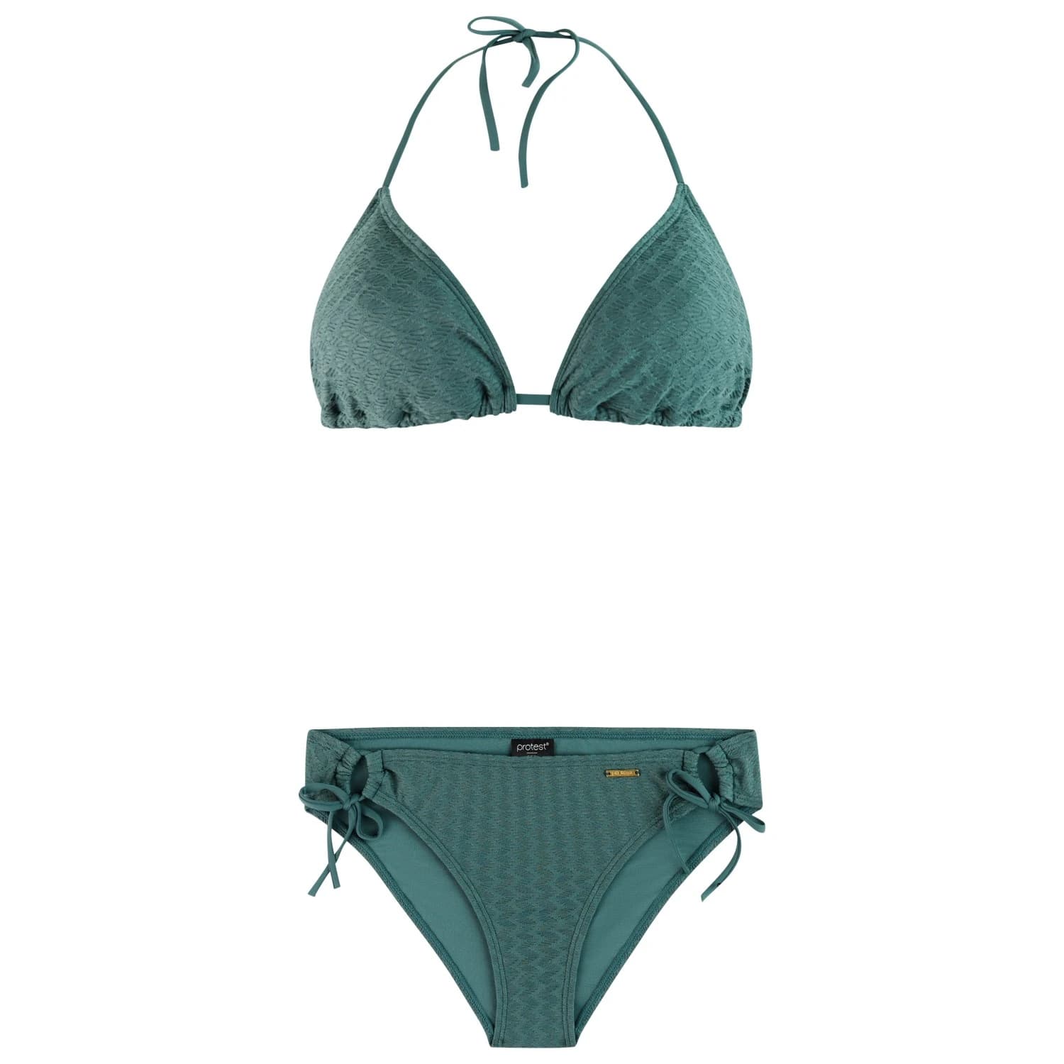 Дамски комплект бикини Protest Women's PRTExit Triangle Bikini Bikini - Laurel Green