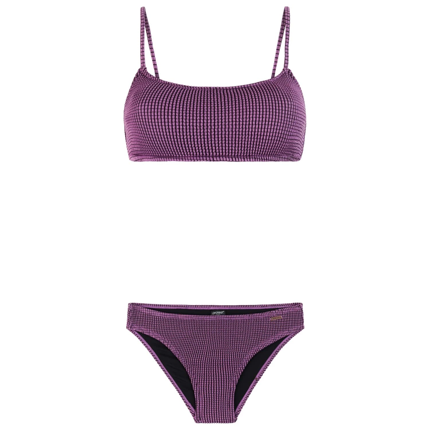 Дамски комплект бикини Protest Women's PRTJag Bralette Bikini Bikini - Jelly Purple