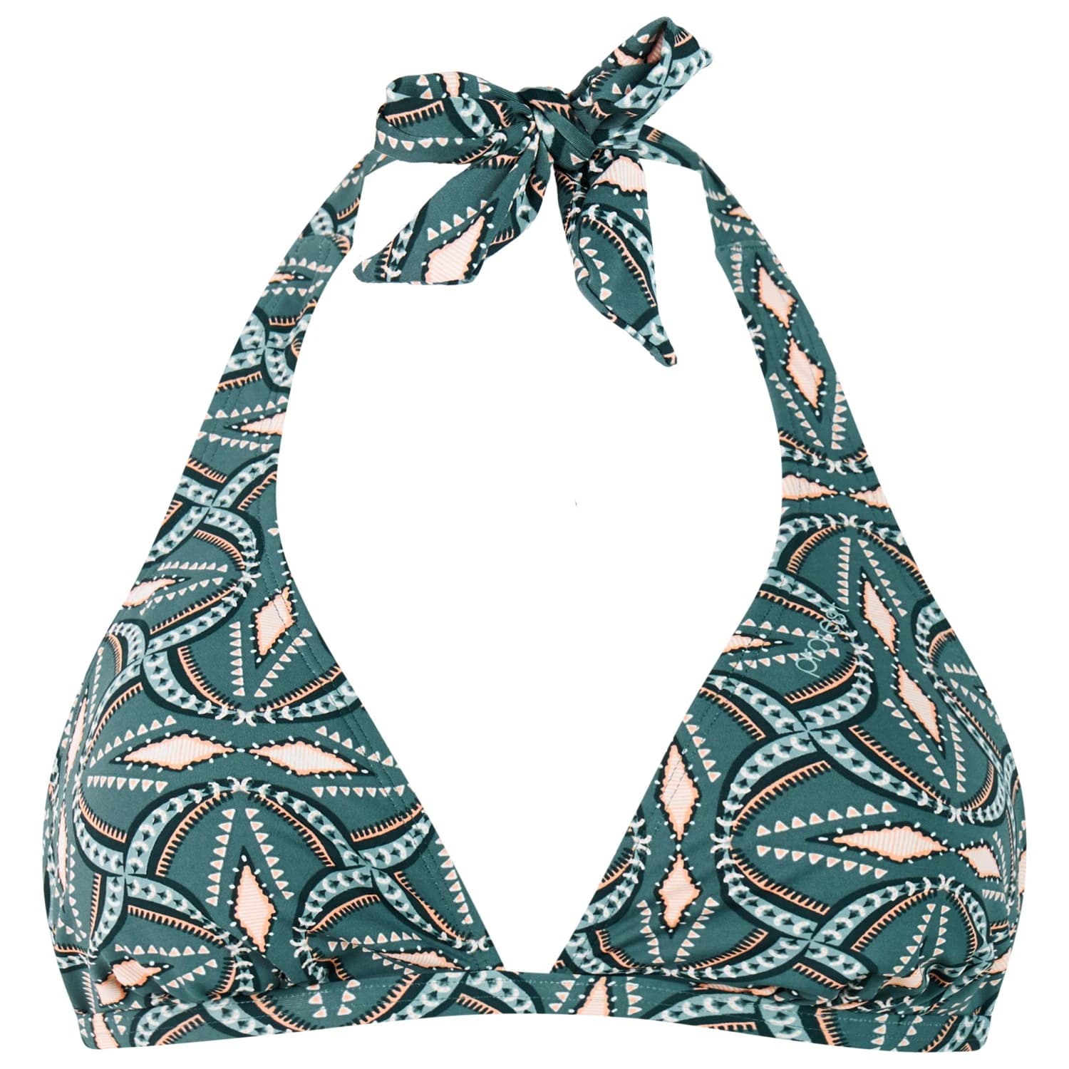 Дамско бикини горнище Protest Women's MIXJaneiro Halter Bikini Top - Laurel Green