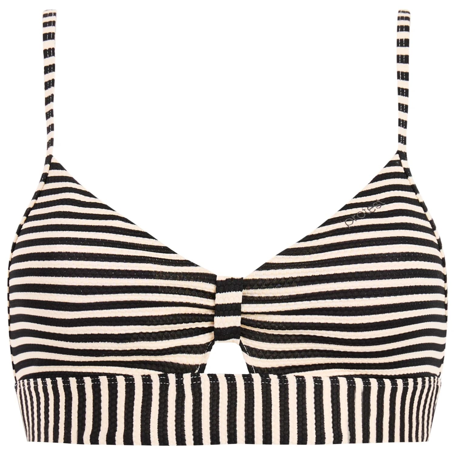Дамско бикини горнище Protest Women's MIXSync Bikini Top - Kit Off White