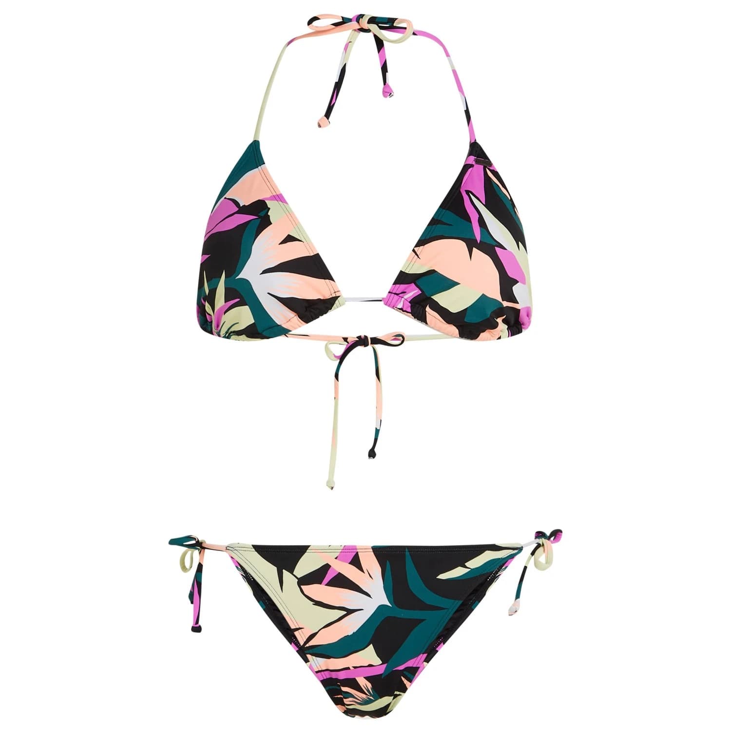 Дамски комплект бикини O'Neill Women's Essentials Capri Bondey Bikini Set Bikini - Black Womens Tropicana