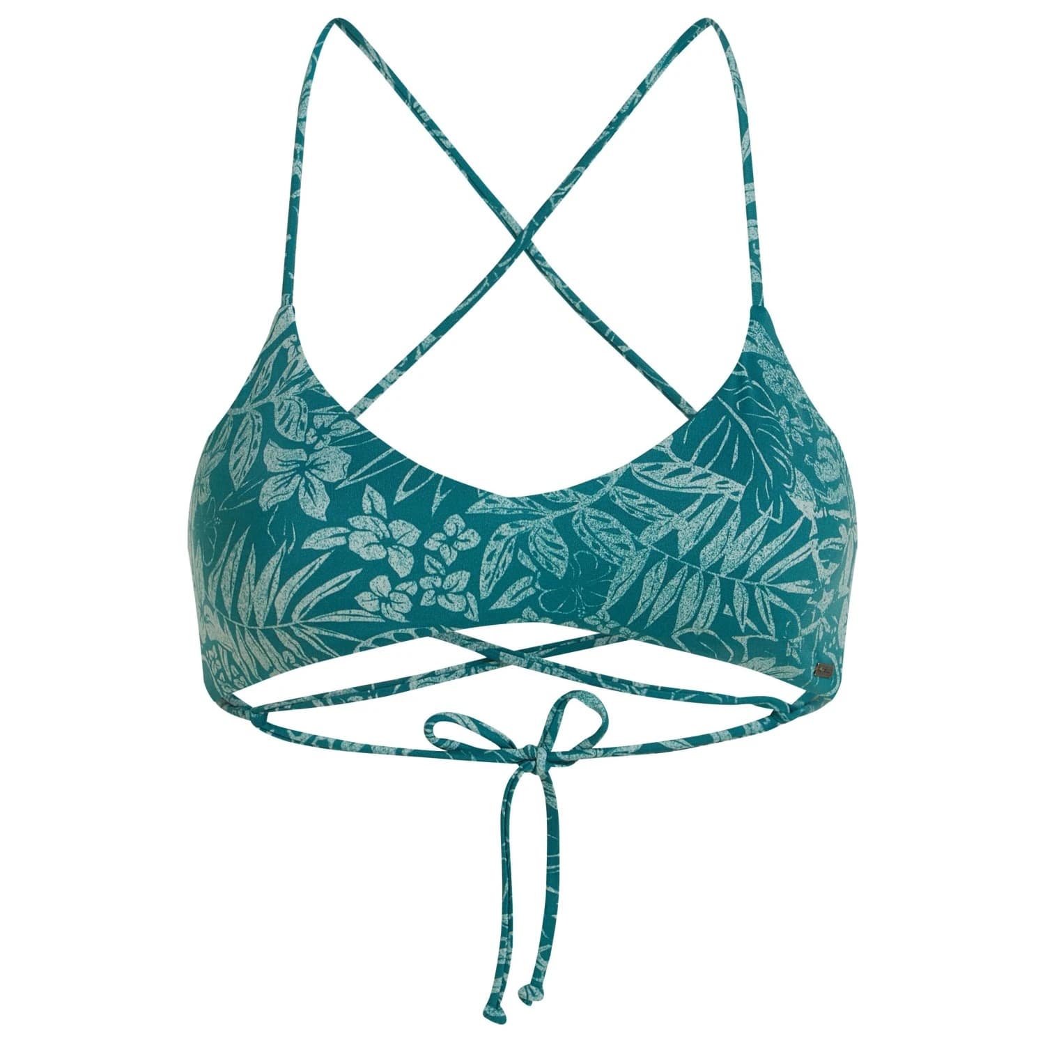 Бикини горнище O'Neill Women's Huntington Bralette Top Bikini top - Green Island Sky