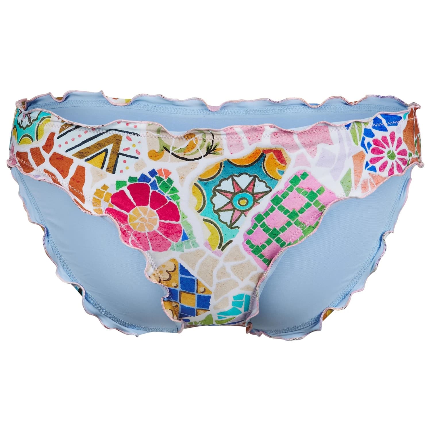 Бикини долнище Seafolly Beach Bohème Hipster Bikini bottom - Parfait Pink