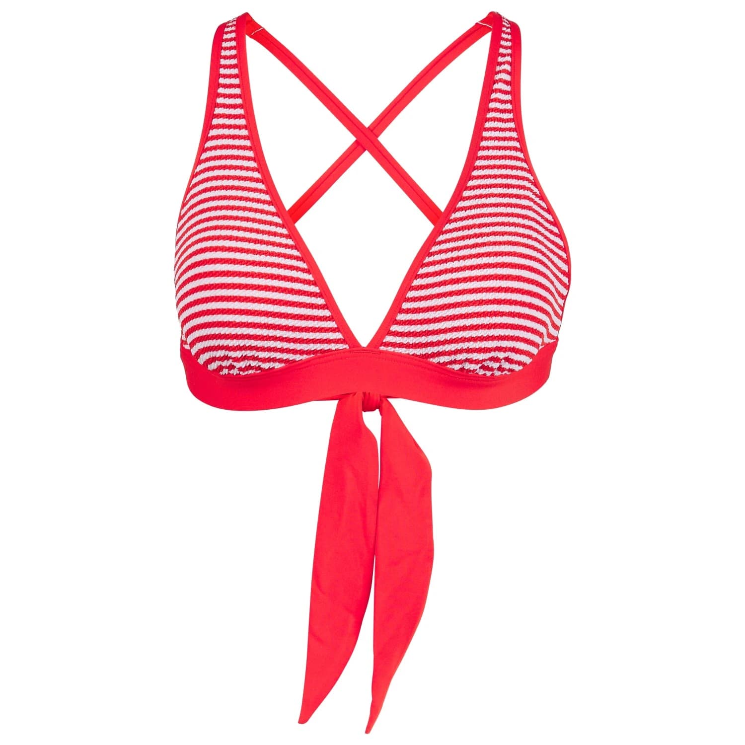 Дамско бикини горнище Seafolly Clubhouse Multi Fit Longline Tri Bikini top - Flame