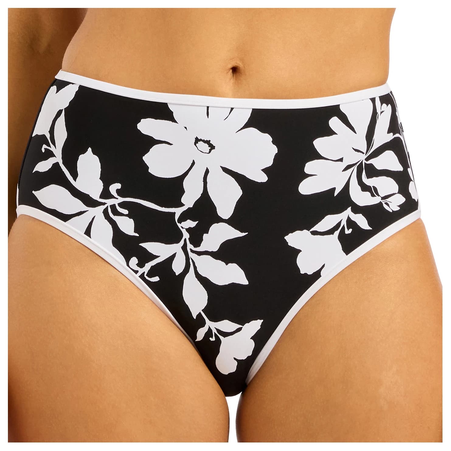 Дамско бикини долнище Seafolly Mayflower High Waisted Pant Bikini bottom - Black