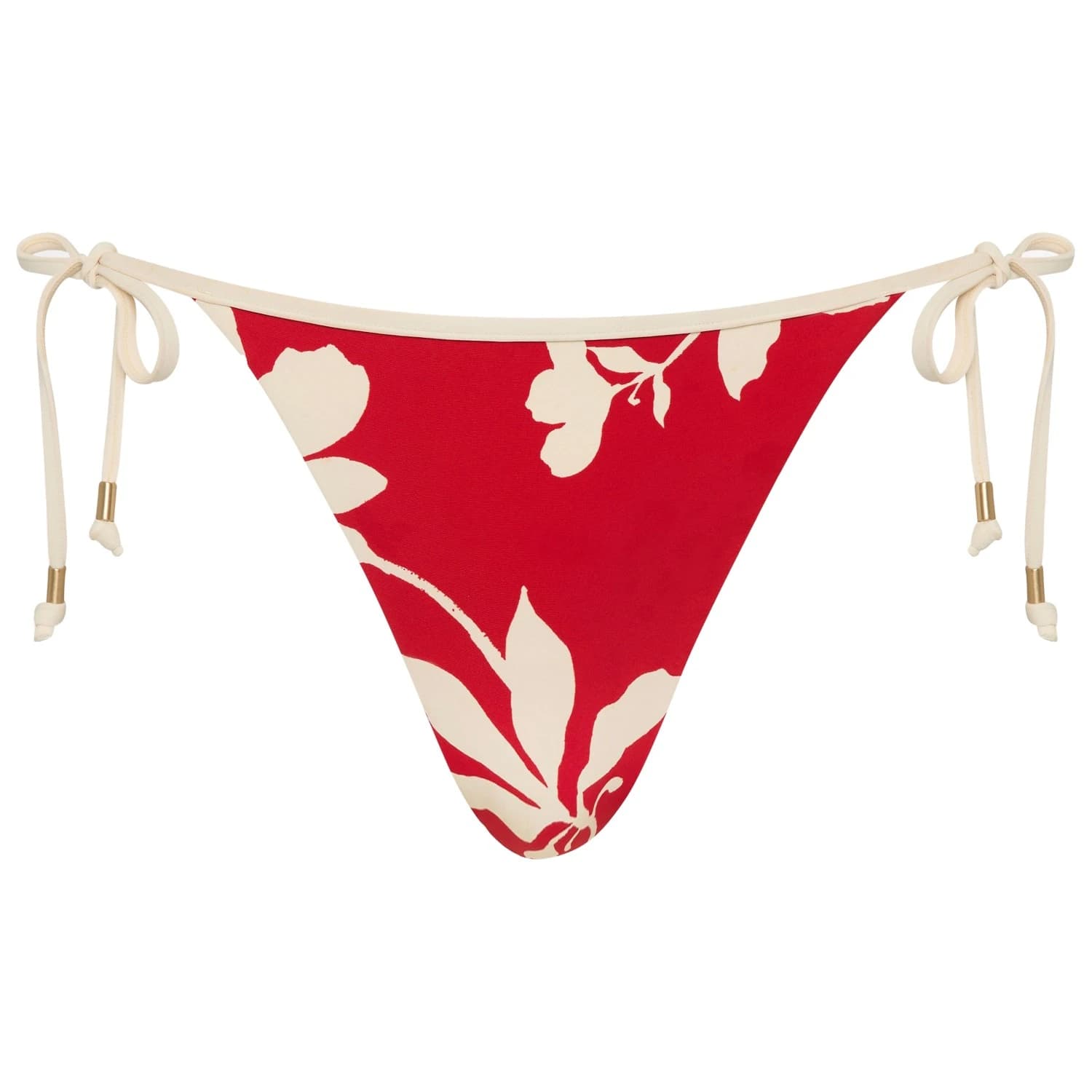 Дамско бикини долнище Seafolly Mayflower Hipster Tie Side Bikini bottom - Cosmo Red