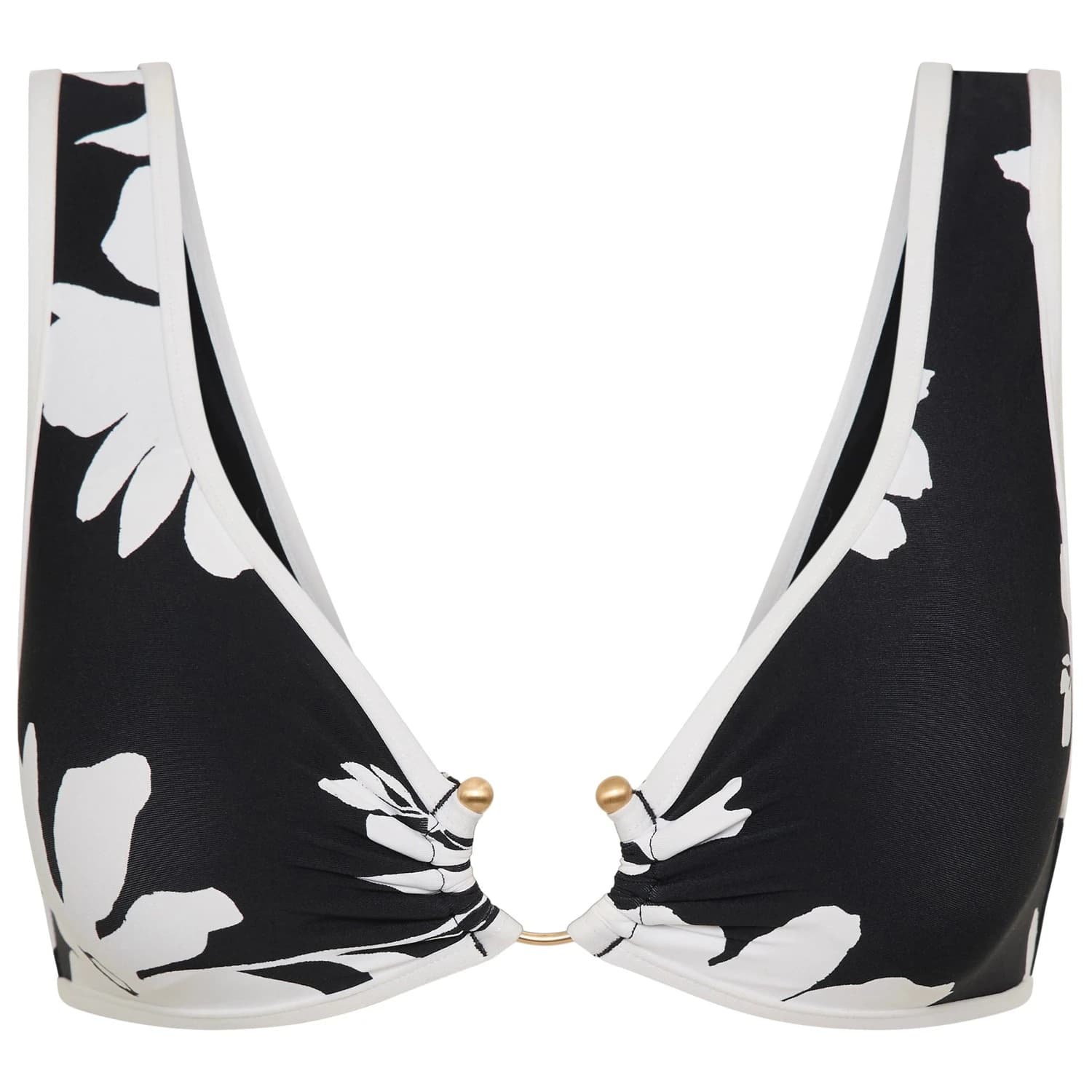 Дамско бикини горнище Seafolly Mayflower Ring Front Tank Bikini top - Black