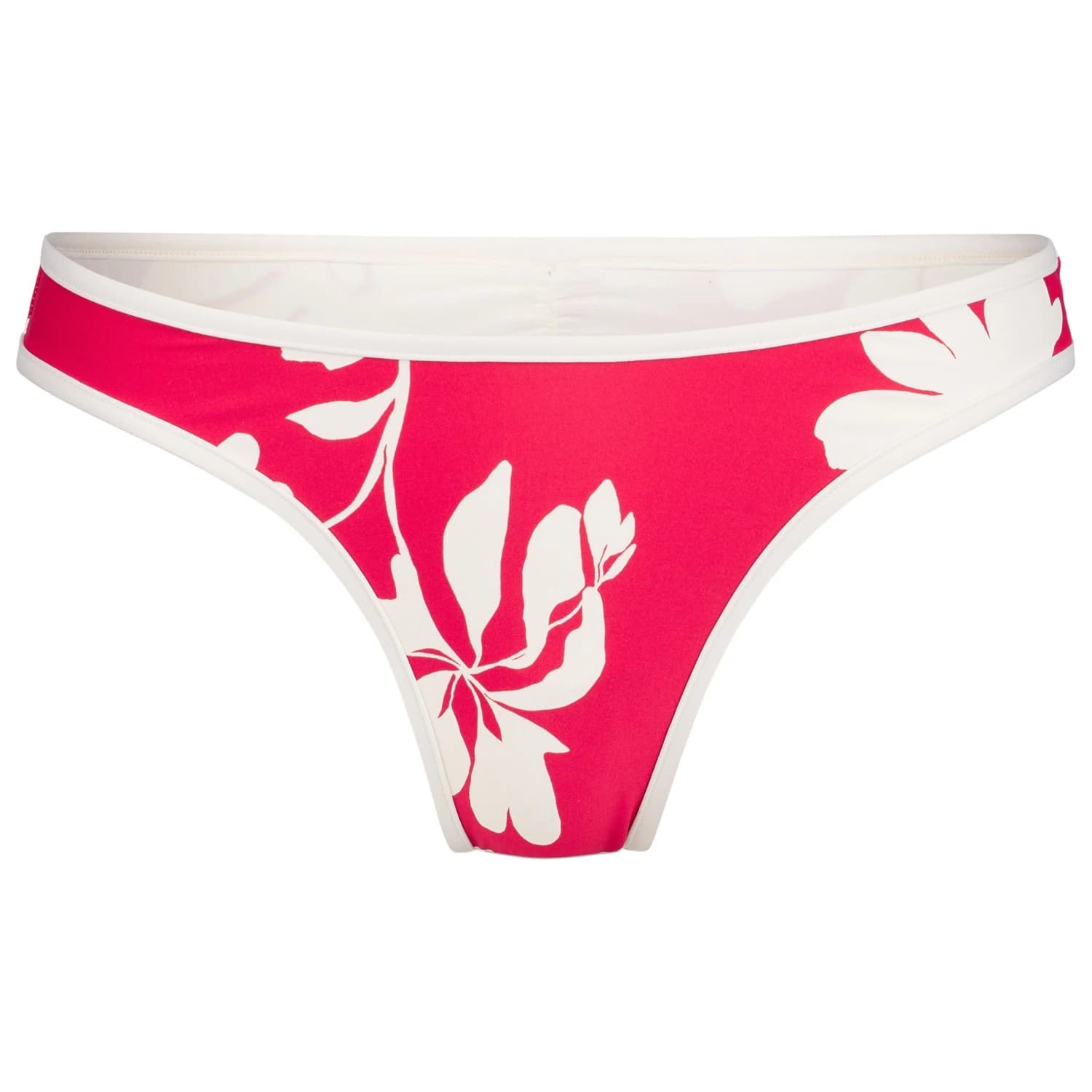 Дамско бикини долнище Seafolly Mayflower Scoop High Cut Rio Bikini bottom - Cosmo Red