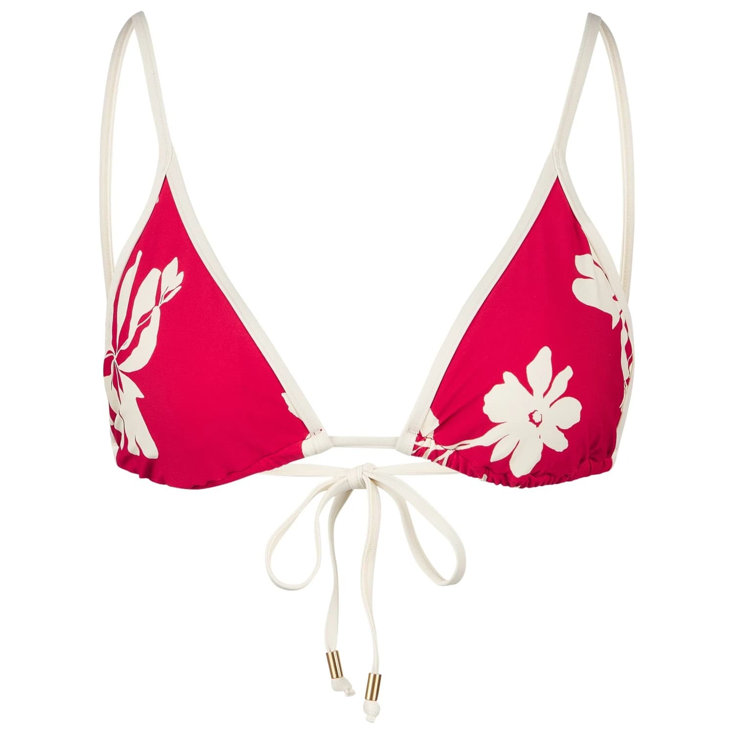 Дамско бикини горнище Seafolly Mayflower Slide Tri Bikini top - Cosmo Red